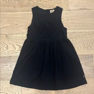 WHEAT KIDS Navy Corduroy Sleeveless Kids Dress